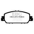 DPX3014 Brake Pads ULTIMAX2 EBC Brakes for Honda HRV RU HRV RV