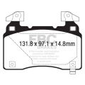 DPX3028 Brake Pads ULTIMAX2 EBC Brakes for Opel Insignia Country Tourer Insignia Grand Sport Insignia Sport Tourer Tesla VAUXHALL Insignia Country Tourer Insignia Grand Sport Insignia Sport Tourer Model S Model X