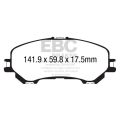 DP43032R Brake Pads YELLOWSTUFF EBC Brakes for Nissan Qashqai J11 Renault Kadjar Koleos 2 Nissan Rogue Rogue Sport XTrail 5 Seats XTrail