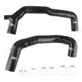Silikon hadice turbodmychadla Kit FMIC.EU pro BMW 335Xi 335i N54 3.0L - Černý