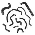 Silikon hadice chladiče Kit FMIC.EU pro Dodge Challenger 3.8L 2015-2017 - Černý