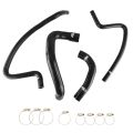 Silikon hadice chladiče Kit FMIC.EU pro Jeep Wrangler TJ 4.0L L4 1997-2001 - Černý