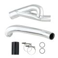 Charge Pipe Kit stříbro FMIC.EU for BMW N54 135i 335i 535i E82 E90 E60 2007-2013

