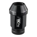 Hliníková matice kola FMIC.Pro M12x1,25 černé 1 ks. kuželovitý