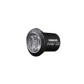 Výstražné LED světlo Purelux Strobe Round 12V 24V 36mm 8W