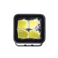 LED pracovní světlo Purelux Black Square 40 Spot 8cm 40W