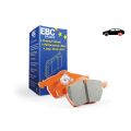 DP9983 Brake Pads ORANGESTUFF EBC Brakes for Renault Clio Mk2 Megane Convertible Mk1 Megane Coupe Mk1 Megane Estate Mk1 Megane Hatch Mk1 Megane Saloon Mk1 Clio Mk2 RS
