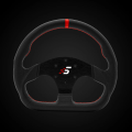 Profesionální závodní volant ve tvaru D z kůže 325 mm SIMAGIC Simulator Simracing