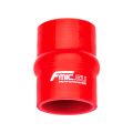 Silikonová antivibrační spojka hump 51mm Červená