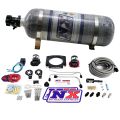 LS Single Entry 90mm Plate Hardline System with 12Lb Carbon Bottle (50-400Hp) Nitrous Express NX 20934S-12