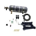 4150 Hitman Nitrous Plate System 100-150-200Hp with 12Lb Carbon Bottle Nitrous Express NX 40040-12