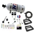 Dual 4500 Conventional Plate System Gasoline Pro-Power 100-500Hp with 10Lb Bottle Nitrous Express NX 50270-10