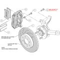 Wilwood 140-12996 Kovaný přední brzdový kit DPHA 10.32″ modrý Honda Acura