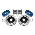 Wilwood 140-12996 Kovaný přední brzdový kit DPHA 10.32″ vrtaný modrý Honda Acura