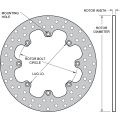 Wilwood 160-1601 Drilled Steel Rotor