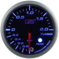 Auto Gauge Ukazatel Boost Zelená