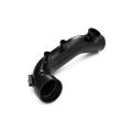 Charge pipe BMW N54 135i 335i 1M with flange for BOV 50mm Černá