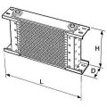 OLEJOVÝ CHLADIČ Setrab Proline 10-řadová 330 x 76 mm (235mm)