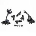 Deatschwerks Bosch EV14 4 fuel injectors kit 1200cc/min, Honda S2000 F22 06-09, CRZ 11+, Civic Si K20/K24 02-12, Acura RSX/TSX K20/K24 02-09