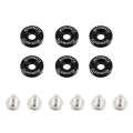 Mishimoto Fender Washer Kit Small 6pcs Black