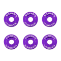 Mishimoto Fender Washer Kit Small 6pcs Purple
