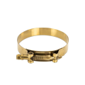 Nerezová spona T-clamp Mishimoto zlatá 2,5 Inch
