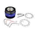 JRspec steering wheel quick release hub Modrá