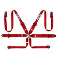 Sparco 04818RH1 Harness 6pts Red FIA Approved 8853-2016 up to 2029