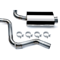 Titanium exhaust system Ford Mustang 2.3 Catback Vogler Racing