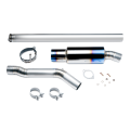 Titanium exhaust system Mitsubishi Lancer X Vogler Racing