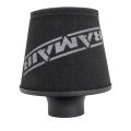 Universal Neck Black Large Aluminium Base Cone Filter Ramair JS-090-BK 90mm