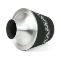 Universal Neck Black Large Aluminium Base Cone Filter Ramair JS-090-SL 89mm