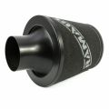 Universal Neck Black Large Aluminium Base Cone Filter Ramair JS-105-BK 70mm