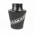  Universal Neck Black Large Aluminium Base Cone Filter Ramair JS-175-100-BK-KIT 102mm