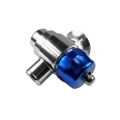 Universal blow off valve with dual channel for 4- and 6-cylinder engines