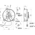Axial fan SPAL 12V VA31-A101-46S (130MM)