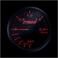 Ukazatel Pro G Race Series RC, přeplnění Boost 2 Bar RED 52mm