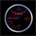 Ukazatel Pro G Race Series RS, přeplnění Boost 2 Bar RED 60mm