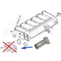 EGR Removal Delete Kit Blanking Plate for BMW with 2.0 2.5 3.0 D M47 M57 engines