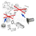 EGR Removal Delete Kit for VW Audi Seat Skoda with 1.9 2.0 TDI AZV BKC BKD BRU engines