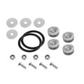 Quick Release Aluminium Bumper Fender Fastener Kit JRspec Silver