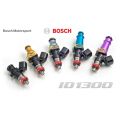 Zestaw 6 wtryskiwaczy paliwa Injector Dynamics 1300cc/min, BMW M3 E46 01-06 / Infiniti G35 VQ35 / Nissan 350Z VQ35 / Patrol / Porsche 996 997 TT 48mm / 14mm (grey)