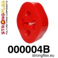 000004B: Závěs tlumiče výfuku 36mm Subaru Impreza GC GF-1