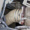 Tan Glass Fiber Exhaust Wrap DEI Tan 5cm x 7.6m (2in x 25ft) DEI 10137-3