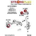 011704B: Silentblok předního, dolního ramene zadního 54mm Alfa Romeo 159-3
