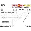 036052A: Full suspension bush kit SPORT for BMW 5 E28 / 6 E24-5