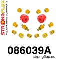 086039A: Polyuretanová Sada zadního zavěšení SPORT Rover 400-1