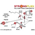 086056B: Polyuretanová sada předního zavěšení Honda Civic-4