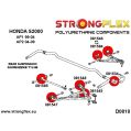 086153B: Polyuretanová sada kompletní AP1 Honda S2000 AP1-6