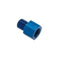 1/8 NPT Female to M10x1.25 Metri Male Oil Fuel Pressure Sensor Pump Adapter Modrá-2